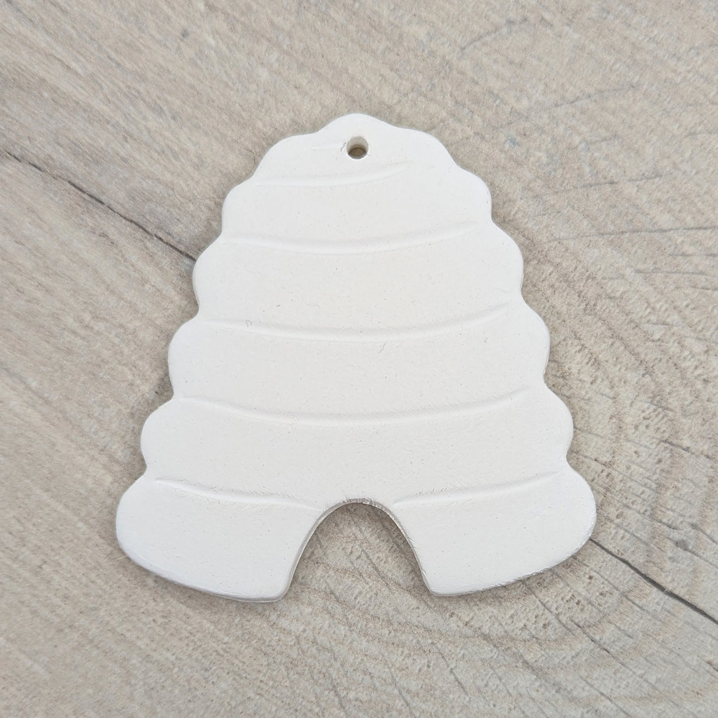 air dried clay bee hive decoration