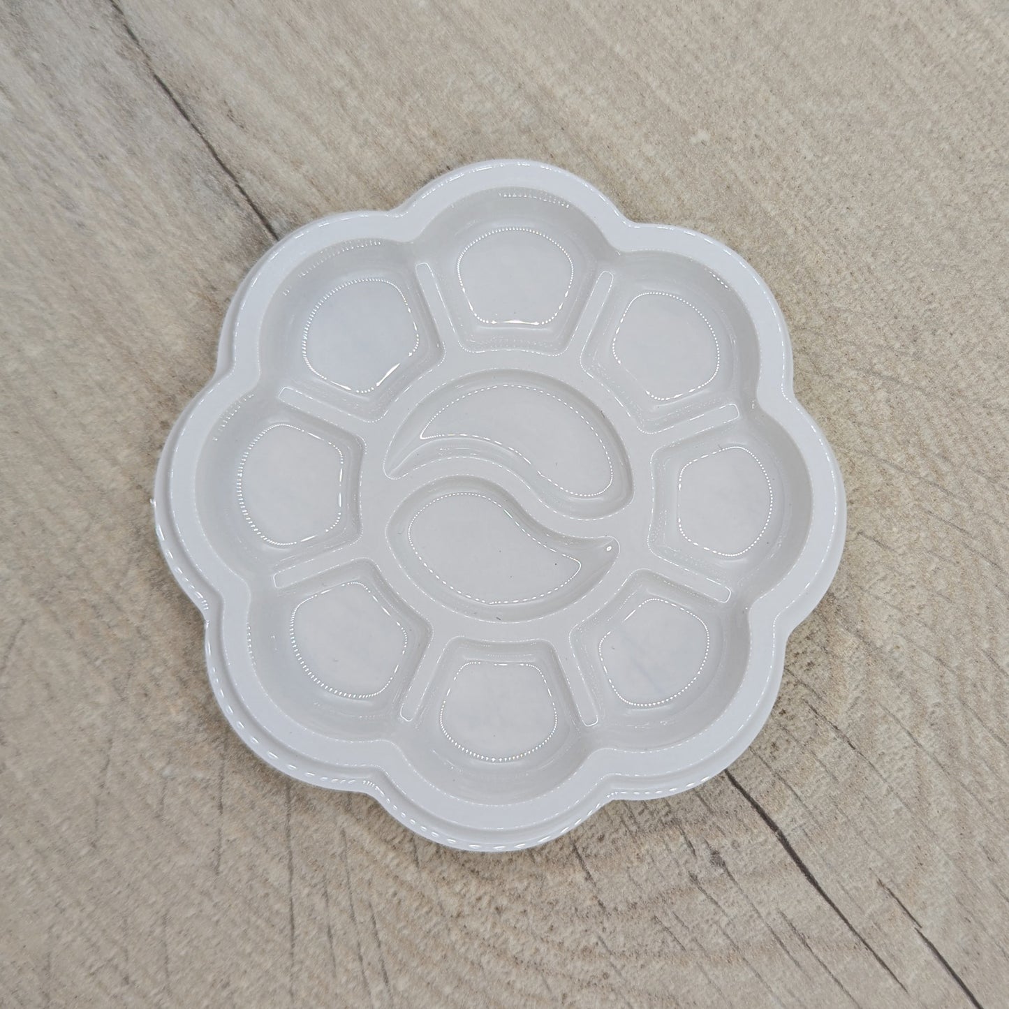white paint mixing tray - small size