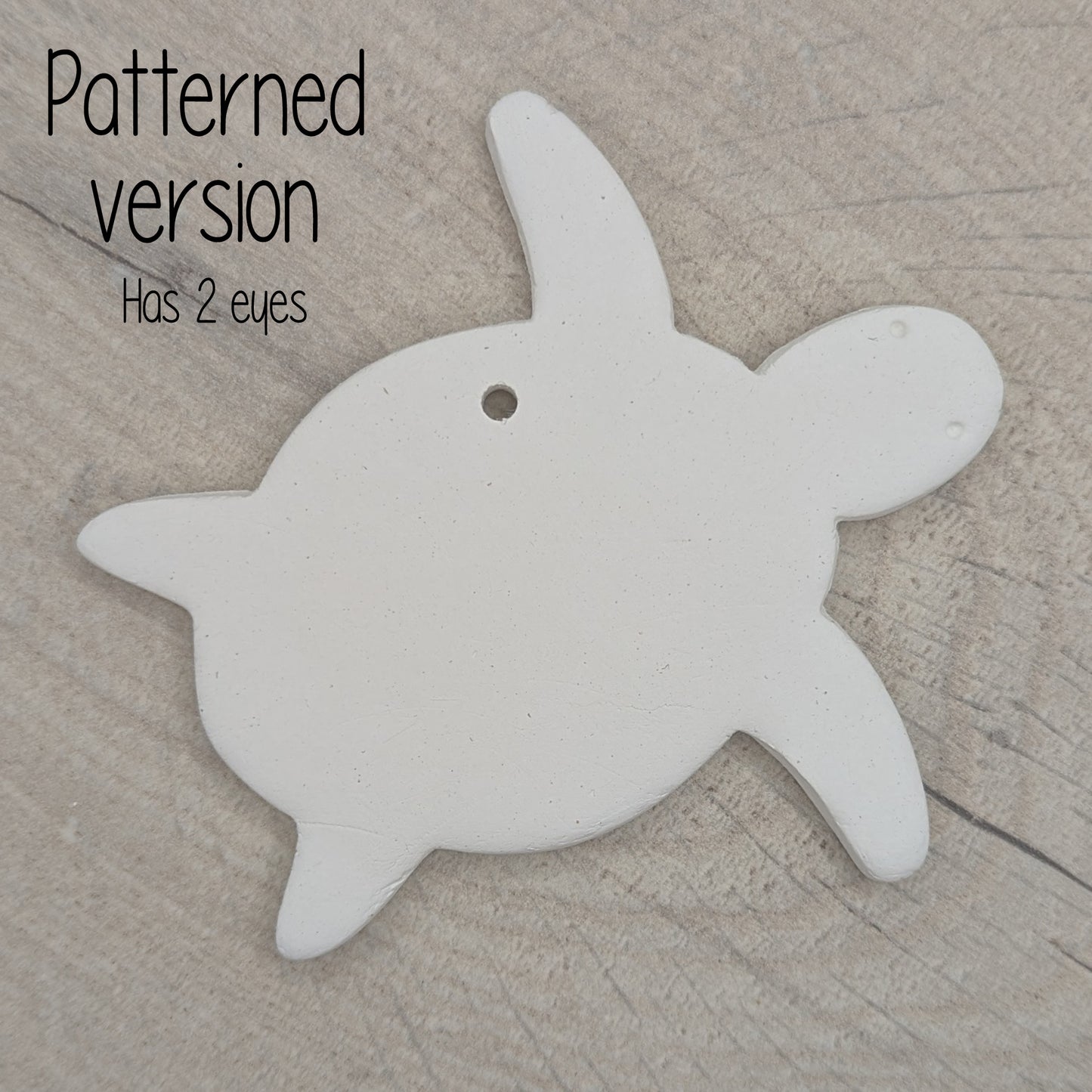 clay shaped turtle decoration for children to paint and decorate at home, school, groups