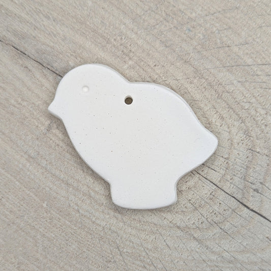 small air dried clay chick decoration, more suitable for small hands and Easter time