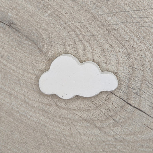 mini cloud shaped air dried clay decoration