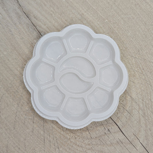 white paint mixing tray - small size
